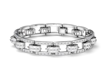 NB109 Platinum and Diamond Bracelet on Sale