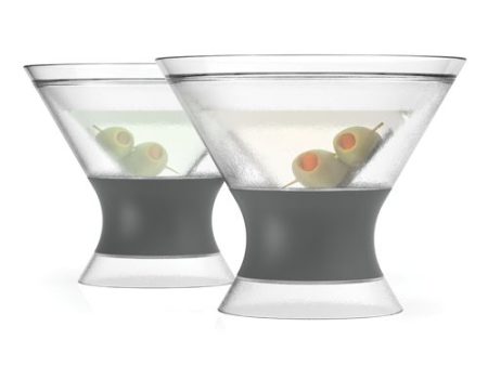 TB Freeze Cooling Martini Glasses, Set of 2 Fashion