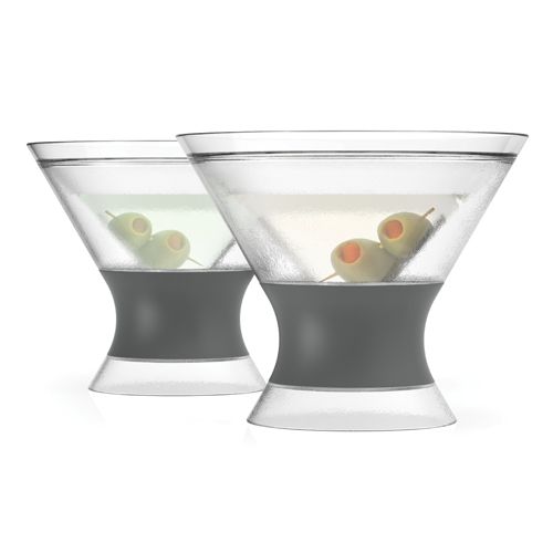 TB Freeze Cooling Martini Glasses, Set of 2 Fashion