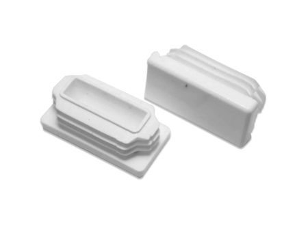 1-1 2  x 3 4  Rectangular Multi Gauge Chair Leg Insert | White | Item #30-616 For Cheap