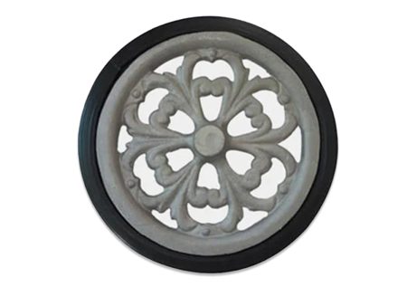 Cast Aluminum Hub & and Vinyl Tire Set (set of 2): 8  x 3 4  (7  rim dia.)| Item #: 30-913 For Cheap