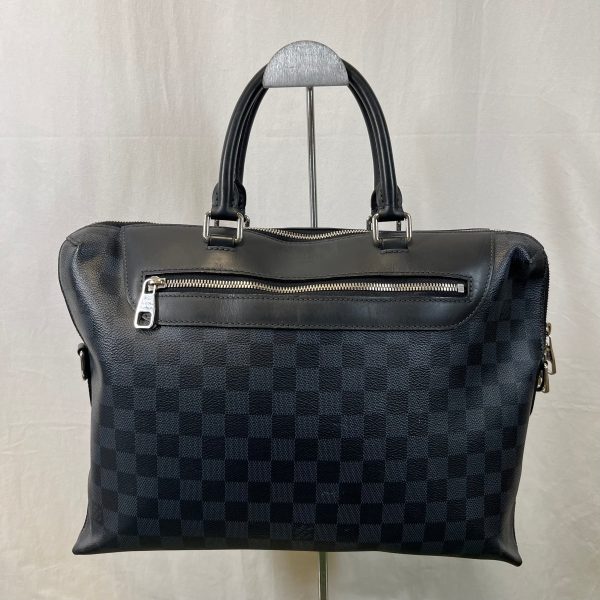 LOUIS VUITTON Damier Cobalt Porte-Documents Black Jour Bag Online