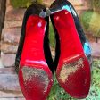 CHRISTIAN LOUBOUTIN Black Patent Leather Kate Pumps on Sale