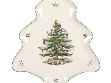 Spode Christmas Tree Shaped Dish For Sale