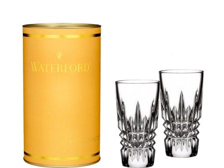 Waterford Lismore Diamond Shot Glass, pair Supply