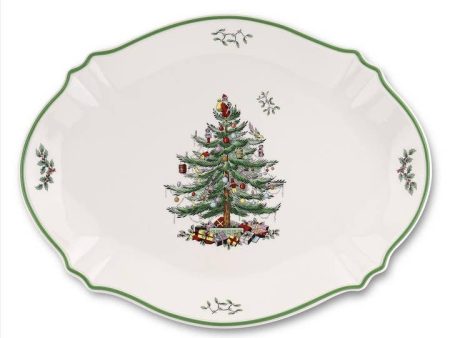 Spode Christmas Tree Oval Platter Online now