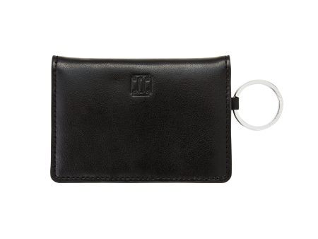 Oventure Leather ID Case Back in Black on Sale