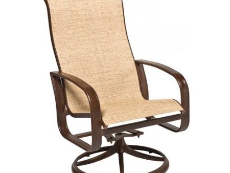 Woodard Cayman Isle Sling High-Back Swivel Rocker- Item 2FX488 For Cheap