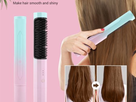 2 In 1 Hair Straightener Brush For Sale