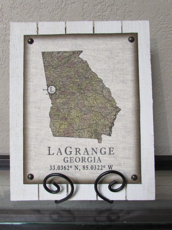 BF LaGrange Map Sign, Sm Discount