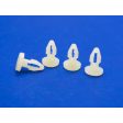 White Single Wrap Plastic Rivet Item #30-516 | Qty 100 Sale