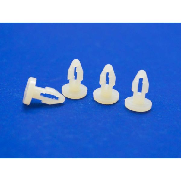 White Single Wrap Plastic Rivet Item #30-516 | Qty 100 Sale