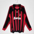 AC MILAN HOME RETRO LONG SLEEVE JERSEY 06 07 Online Sale