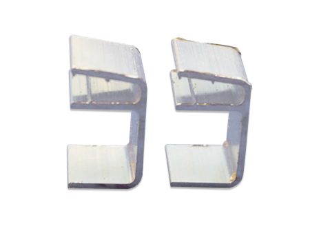 Silver Aluminum E-Clip #30-800 | Pack of 50 Sale