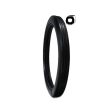 11  Black Vinyl Tire (Set of 2) - Fits 11  O. D. Rim | Item #: 07-311 For Cheap