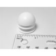 1  Multi-Gauge Ball Chair Leg Insert | White | Item 30-604 Sale