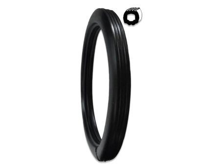 9  Black Vinyl Tire (Set of 2) - Fits 9  O. D. Rim | Item #: 07-309 Discount