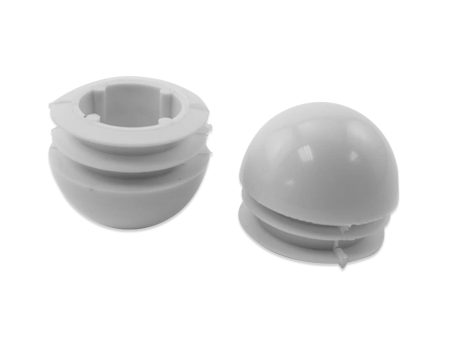 1-1 2  Multi-Gauge Ball Chair Leg Insert | White | Item 30-620 Online Sale