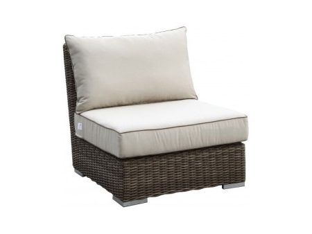 Sunset West Coronado Wicker Armless Club Chair |  2101-AC Fashion