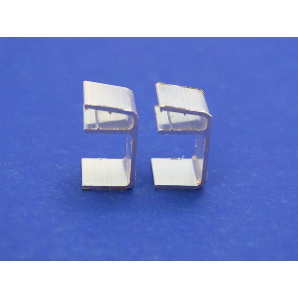 Silver Aluminum E-Clip #30-800 | Pack of 50 Sale