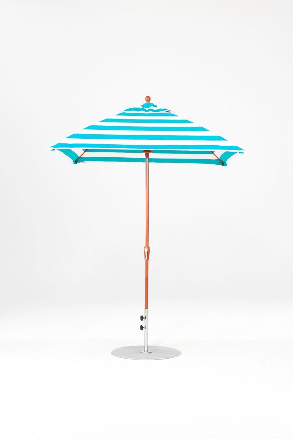 6.5 Ft Square Frankford Patio Umbrella | Crank Lift Mechanism Hot on Sale