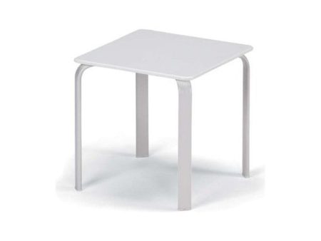 Telescope Casual Marine Grade Polymer 18  Square End Table | TC5100 Online Sale