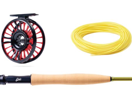 4wt Packlight FastGlass Fly Rod & Trutta Reel Combo on Sale