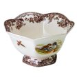 Woodland Accessory, Hexagonal Footed Bowl, Birds Hot on Sale