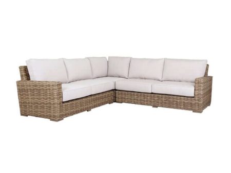 Sunset West Havana 3 Piece Sectional | 1701-SEC For Discount