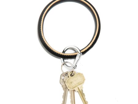 Oventure Leather Keyring Back in Black Fashion