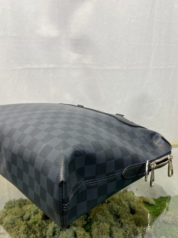 LOUIS VUITTON Damier Cobalt Porte-Documents Black Jour Bag Online