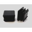 1  Square Multi-Gauge Chair Leg Insert | Black| Item 30-608B Supply