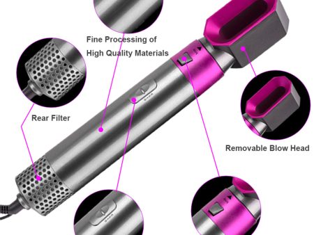 5 In 1 Hair Curler and Straightener Online