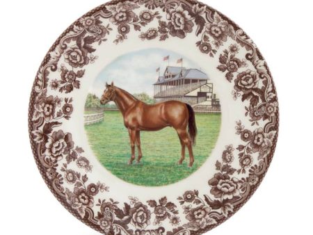 Woodland Thoroughbred Horse Salad Plate Online Sale