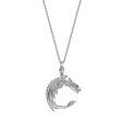 StingHD Dragon s Gaze Pendant: Silver Elegance with a Fiery Soul on Sale