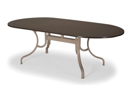 Telescope Casual 42  by 84  MGP Oval Dining Table For Discount