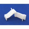 White Table Rim Clip | 1 1 2  x 3 4  | Item #30-916 | Pack of 8 Online Sale