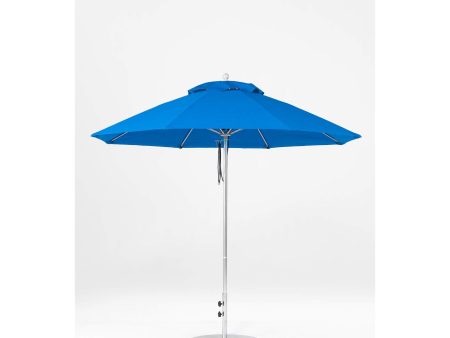 9 Ft Octagonal Frankford Patio Umbrella | Pulley Lift Mechanism Online