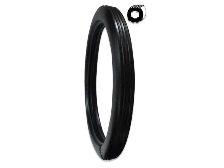 10  Black Vinyl Tire (Set of 2) - Fits 10  O. D. Rim | Item #: 07-310 Supply