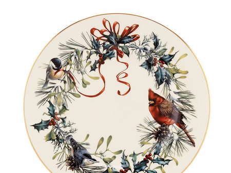 Lenox Winter Greeting Salad Plate Supply