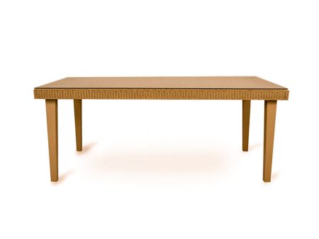 Lloyd Flanders Hamptons 73  Rectangular Dining Table For Discount