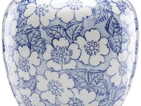 Lenox Painted Indigo Floral Vase Sale