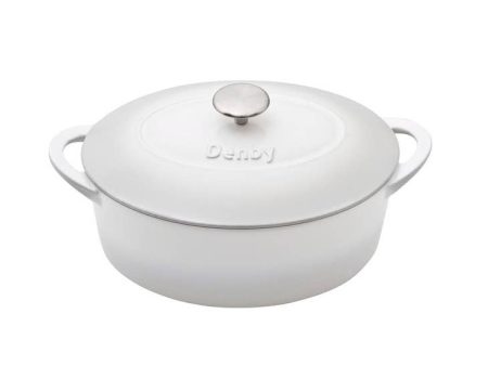 Denby 4 L Round Casserole, Natural Canvas Sale