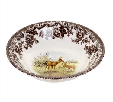 Woodland Mule Deer Ascot Cereal Bowl Supply