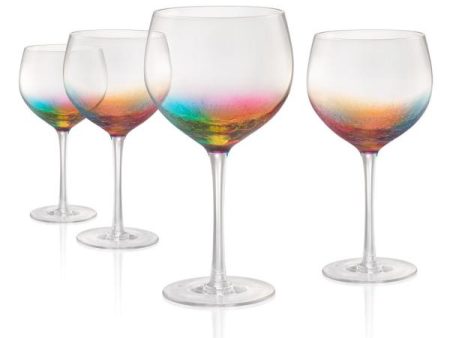 Neon Red Wine Glass Online Sale