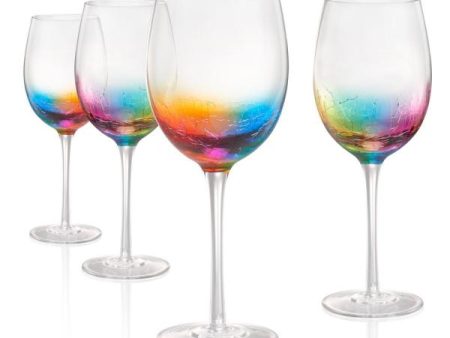 Neon White Wine Glass For Discount