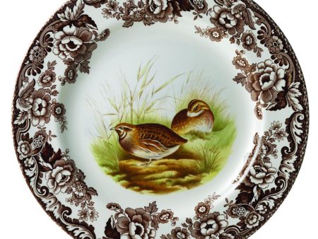 Woodland Quail Salad Plate Fashion