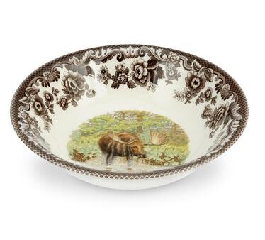 Woodland Majestic Moose Ascot Cereal Bowl Fashion