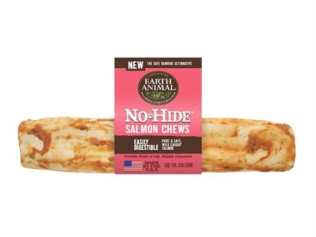 Earth Animal No Hide Chews- Salmon Large (Case Of 12) Hot on Sale