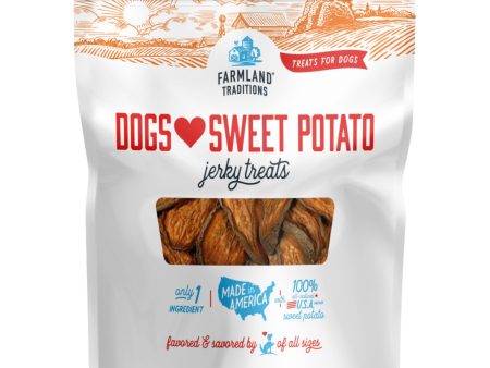 Farmland Traditions Dogs Love Sweet Potato Dog Treats 1ea 16oz. Online now